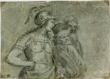 Alcibiades and Two Philosophers, 18th century. Creator: After Raffaello Sanzio, called Raphael Italian, 1483-1521