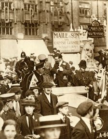 Alcock and Brown...after the first non-stop transatlantic flight, London, June 1919, (1935). Creator: Unknown