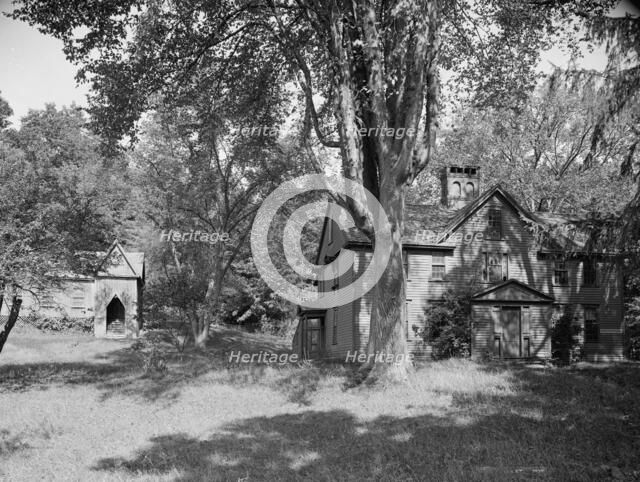 Alcott house [Orchard House] and School of Philosophy, Concord, Mass., between 1900 and 1906. Creator: Unknown.