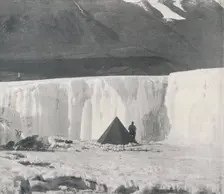 Alcove Camp in a Surface Gully of the Taylor Glacier c1911, (1913). Artist: Frank Debenham