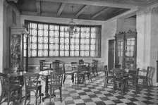 Alcove in the second floor tea room, Frank G Shattuck Co offices, Boston, Massacusetts, 1923