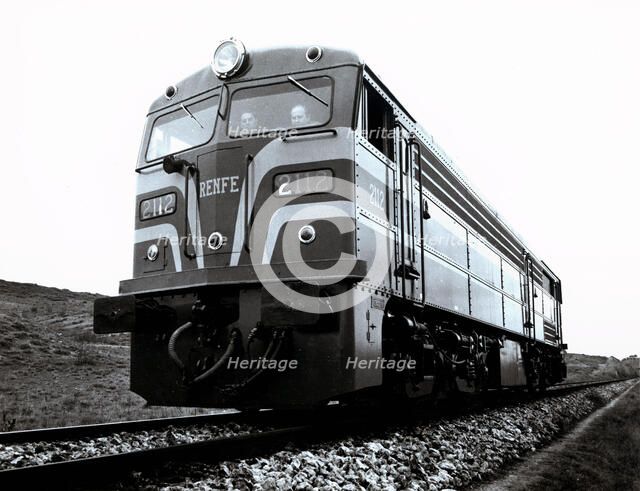 Alco Diesel-Electric Locomotive by RENFE.