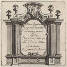Alcune Prospettive, before 1753. Creator: Giuseppe Antonio Landi