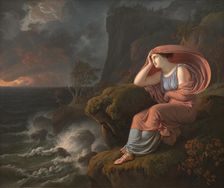 Alcyone waits in vain for her departed husband, 1810. Creator: Kratzenstein-Stub, Christian Gottlieb (1783-1816)