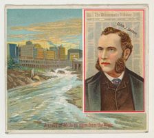 Alden J. Blethen, The Minneapolis Tribune, from the American Editors series (N35) for Alle..., 1887. Creator: Allen & Ginter