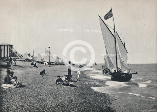 'Aldeburgh - The Beach', 1895. Artist: Unknown.