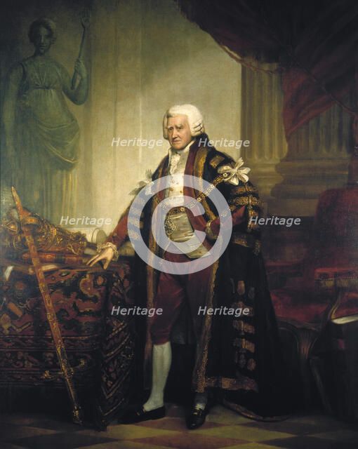 'Alderman John Boydell', 1801. Artist: Sir William Beechey