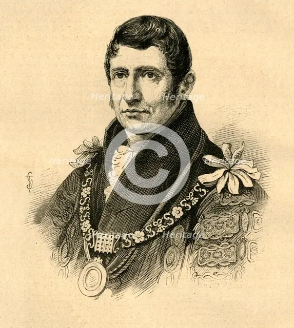 'Alderman Waithman, from an Authentic Portrait', (1897). Creator: Unknown.