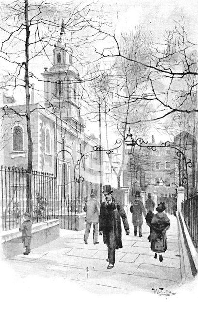 'Alderman's Walk, Bishopsgate Street', 1891. Creator: William Luker.