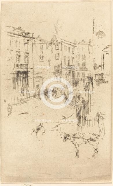 Alderney Street, c. 1880/1881. Creator: James Abbott McNeill Whistler.