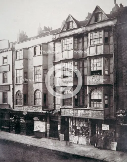 Aldersgate Street, City of London, 1879. Artist: Henry Dixon