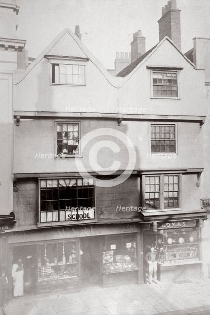 Aldersgate Street, City of London, c1875. Artist: Anon
