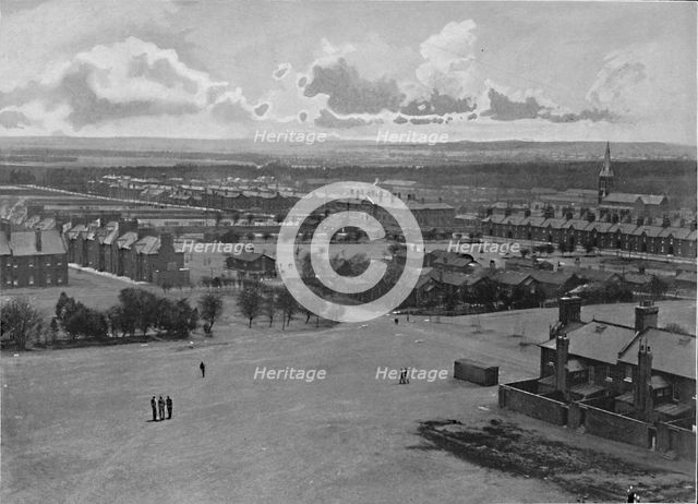'Aldershot Camp', c1896. Artist: Wyrall & Son.
