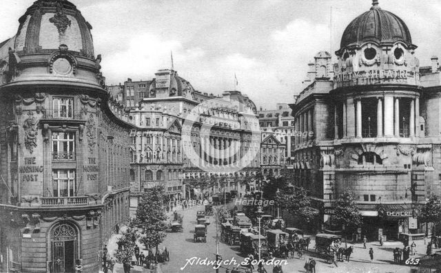 Aldwych, London, early 20th century.Artist: Francis Frith