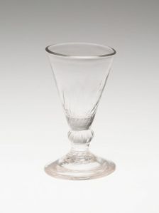 Ale Glass, England, 1750/1850. Creator: Unknown