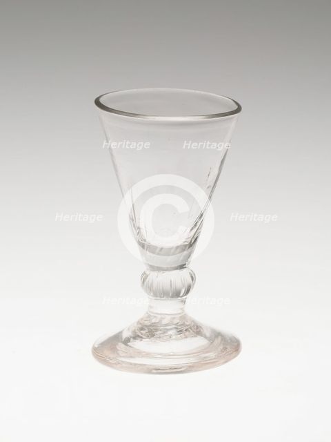 Ale Glass, England, 1750/1850. Creator: Unknown.