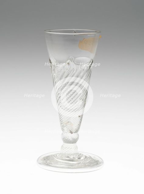 Ale Glass, England, c. 1685. Creator: Unknown.