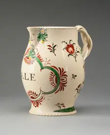 Ale Jug, Staffordshire, c. 1780. Creator: Staffordshire Potteries
