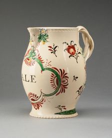 Ale Jug, Staffordshire, c. 1780. Creator: Staffordshire Potteries