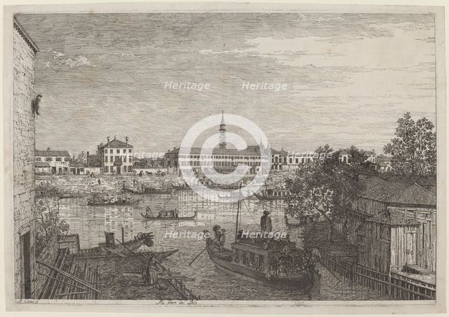 Ale Porte del Dolo, c. 1735/1746. Creator: Canaletto.