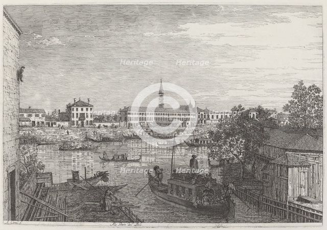 Ale Porte del Dolo, c. 1735/1746. Creator: Canaletto.