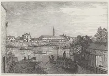 Ale Porte del Dolo, c. 1735/1746. Creator: Canaletto