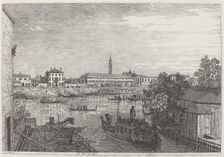 Ale Porte del Dolo, c. 1735/1746. Creator: Canaletto