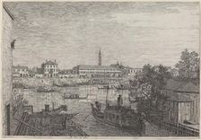 Ale Porto del Dolo, c. 1735/1746. Creator: Canaletto