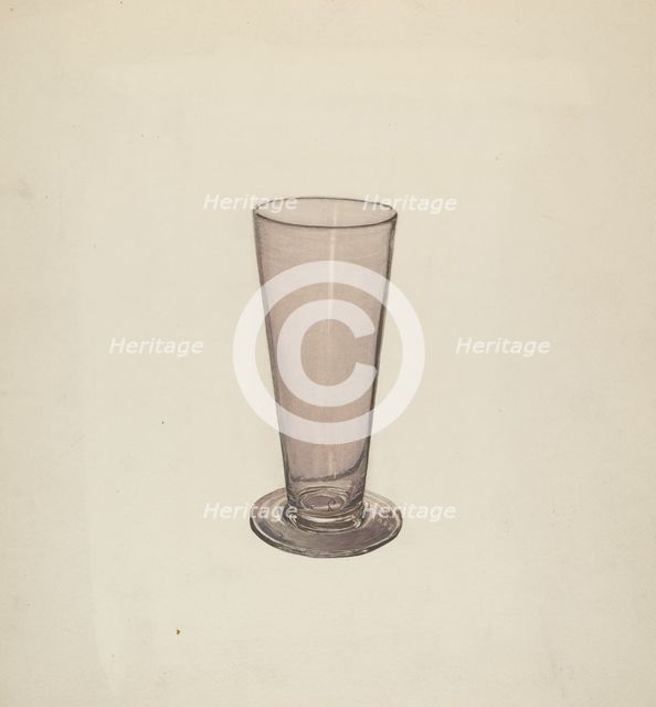 Ale Schooner, 1935/1942. Creator: Alice Cosgrove.
