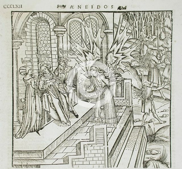 Alecto Rousing Latinus Against Aeneas, 16th century. Creator: Unknown.