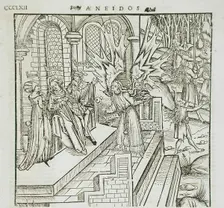 Alecto Rousing Latinus Against Aeneas, 16th century. Creator: Unknown