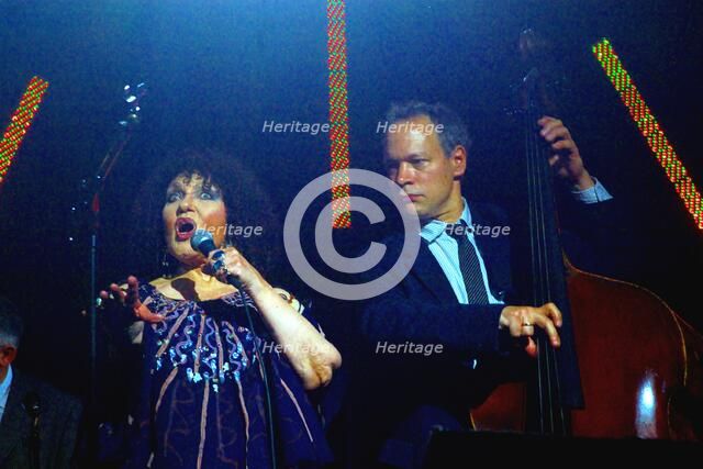 Alec Dankworth and Cleo Laine, Brecon Jazz Festival, Powys, Wales. Artist: Brian O'Connor