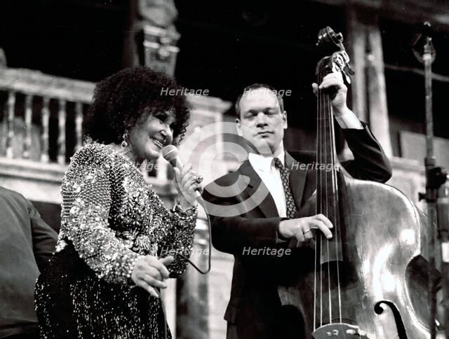 Alec Dankworth and Cleo Laine, The Globe, London, 2000.  Artist: Brian O'Connor