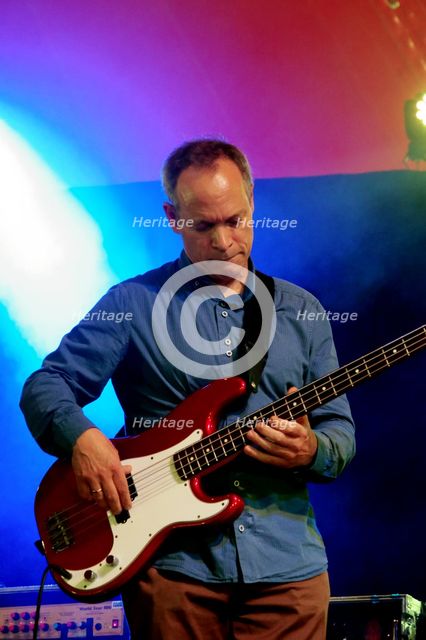Alec Dankworth, Love Supremem Jazz Festival, Glynde Place, East Sussex, July 2015. Artist: Brian O'Connor.