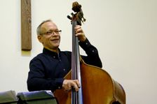Alec Dankworth, NJA fundraising gig, Loughton, Essex, November 2, 2017. Artist: Brian O'Connor
