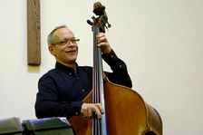 Alec Dankworth, NJA fundraising gig, Loughton, Essex, November 2, 2017. Artist: Brian O'Connor