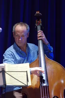 Alec Dankworth, Watermill Jazz Club, Dorking, Surrey, 2014. Artist: Brian O'Connor