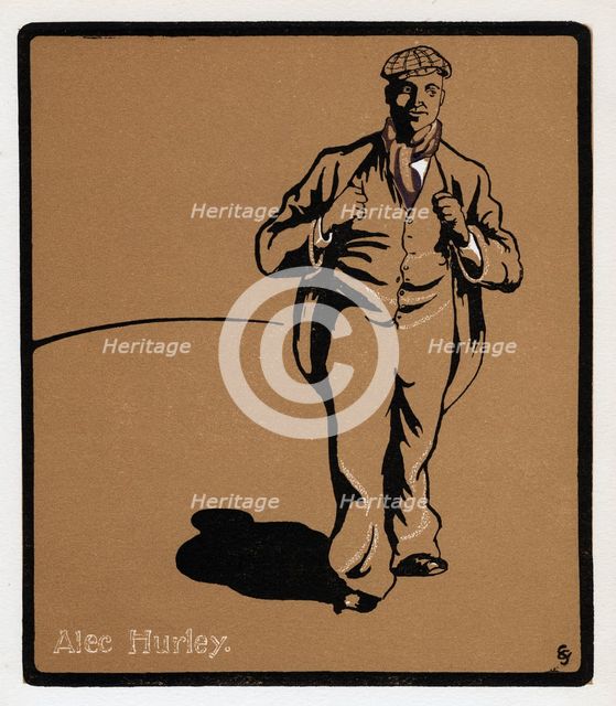 Alec Hurley (1871-1913), music hall star, late 19th century. Artist: Unknown