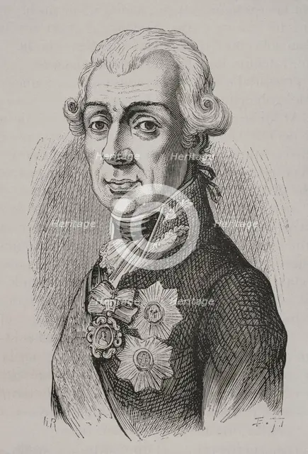 Aleksandr Suvórov, (1729-1800), Russian marshal, 1879.  Creator: Unknown.