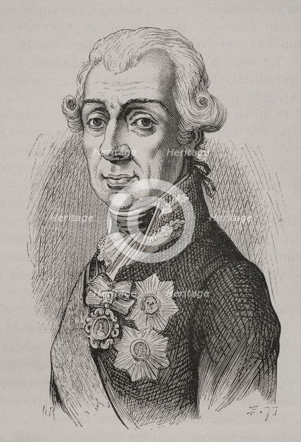 Aleksandr Suvórov, (1729-1800), Russian marshal, 1879.  Creator: Unknown.