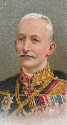 Aleksei Alekseevich Brusilov (1853-1926) Russian general, 1917