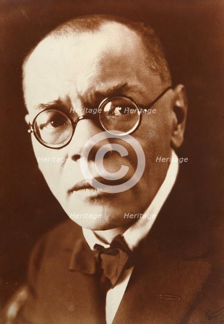 Aleksey Remizov, Russian author, 20th century. Artist: Pyotr Shumov