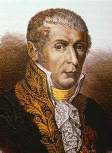 Alessandro Volta (1745-1827), Italian physicist. Creator: Unknown