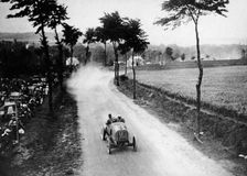 Alessandro Cagno driving his Itala, French Grand Prix, Dieppe, 1908