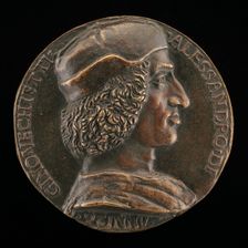 Alessandro di Gino Vecchietti, 1472-1532 [obverse], c. 1498. Creator: Unknown