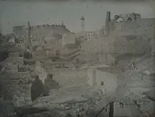 Aleppo, Viewed from the Antioch Gate, 1844. Creator: Joseph Philibert Girault De Prangey