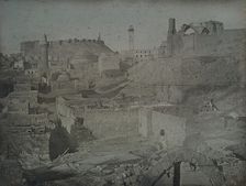 Aleppo, Viewed from the Antioch Gate, 1844. Creator: Joseph Philibert Girault De Prangey