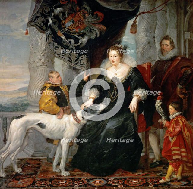 Alethea Howard, 13th Baroness Furnivall, Countess of Arundel (1585-1654), née Lady Alethea Talbot, 1 Creator: Rubens, Pieter Paul (1577-1640).