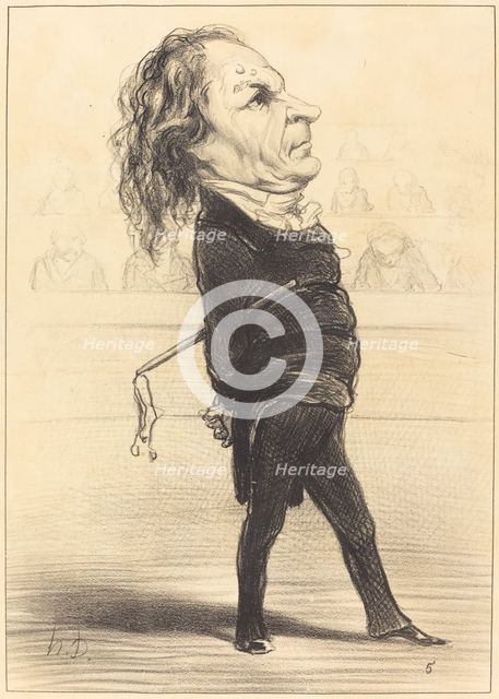Alex. Thomas Marie, 1849. Creator: Honore Daumier.