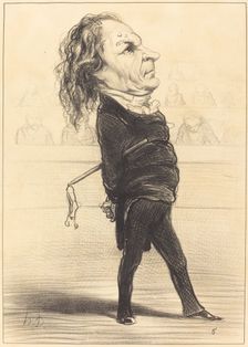Alex. Thomas Marie, 1849. Creator: Honore Daumier
